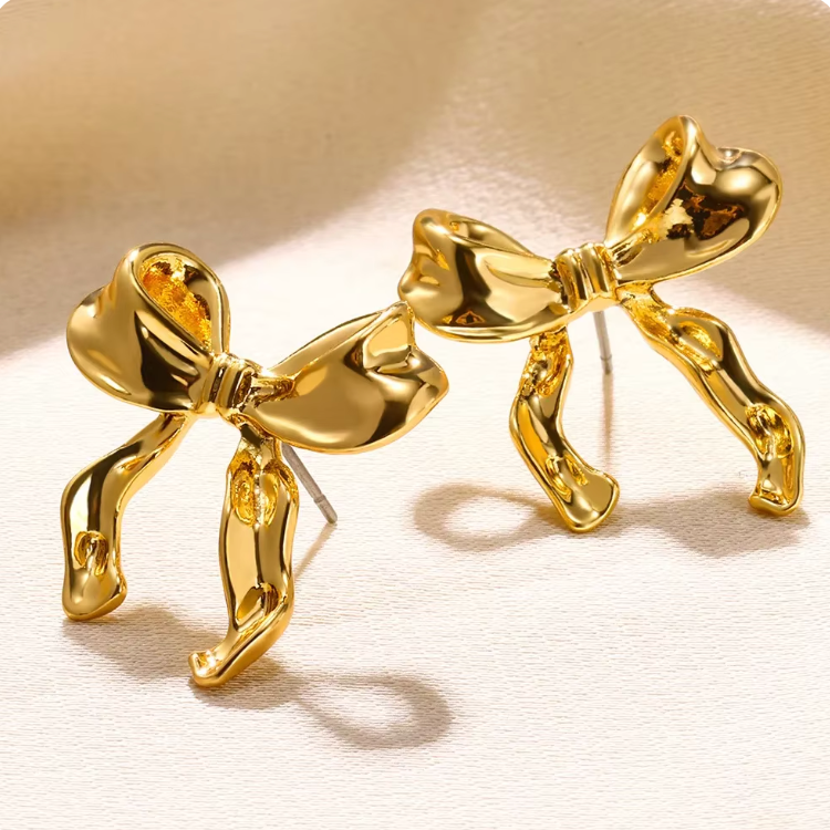 Muimora |Bow earrings